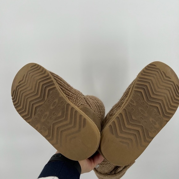 UGG Sock Brown Fabric woman boot - Picture 5 of 8